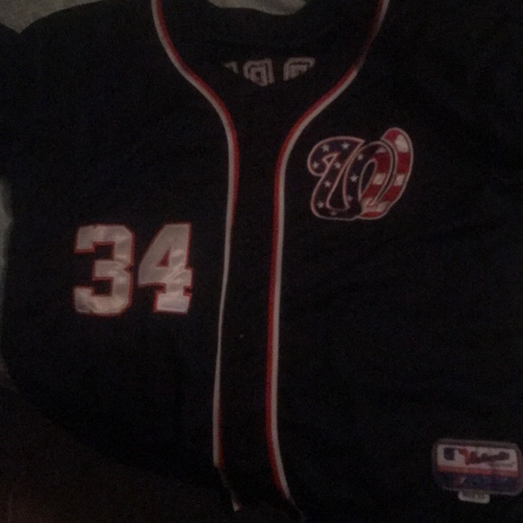 Bryce Harper Nats Jersey #34 XL - Picture 2 of 2